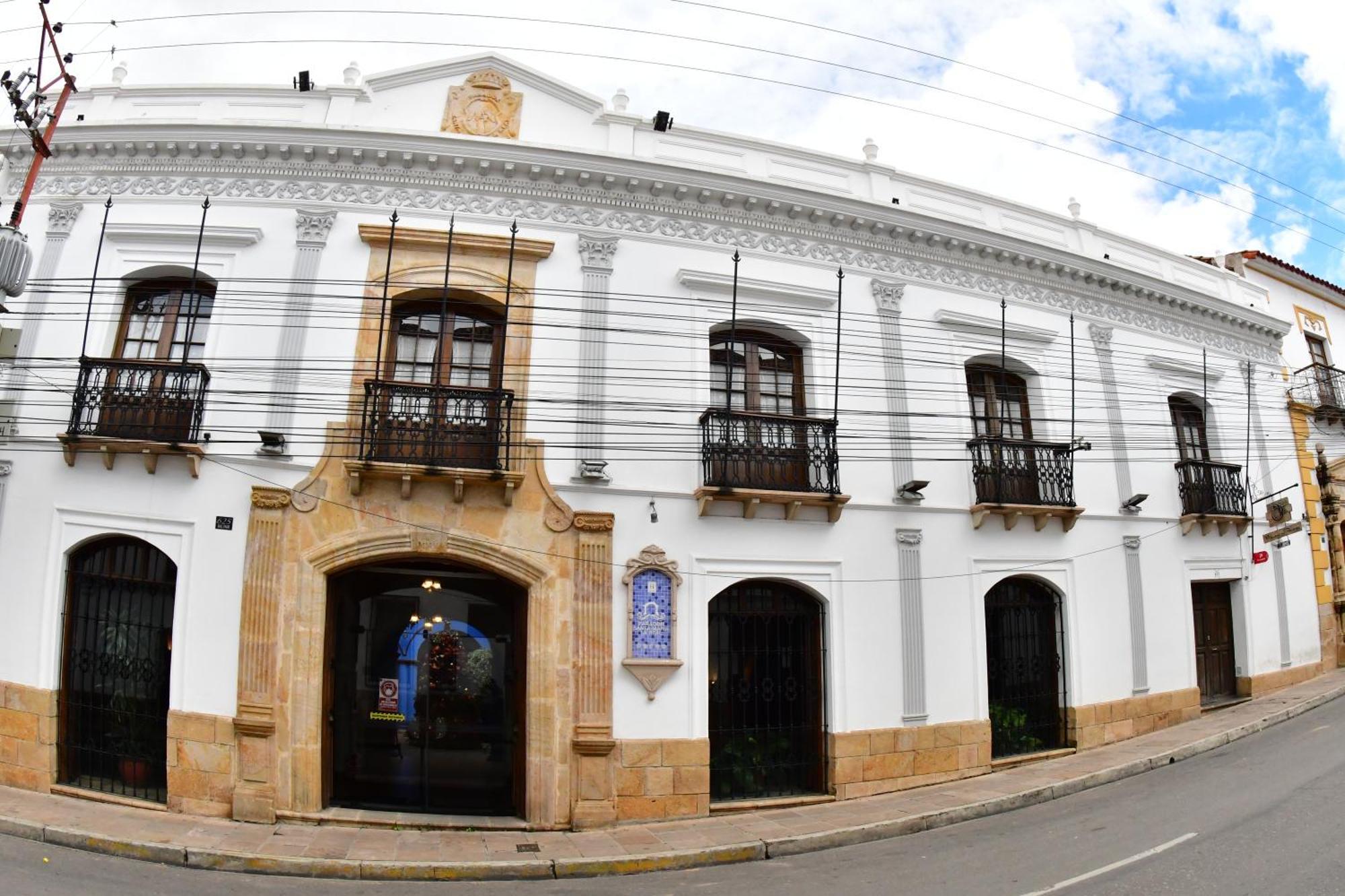 Parador Santa Maria La Real Sucre Eksteriør bilde